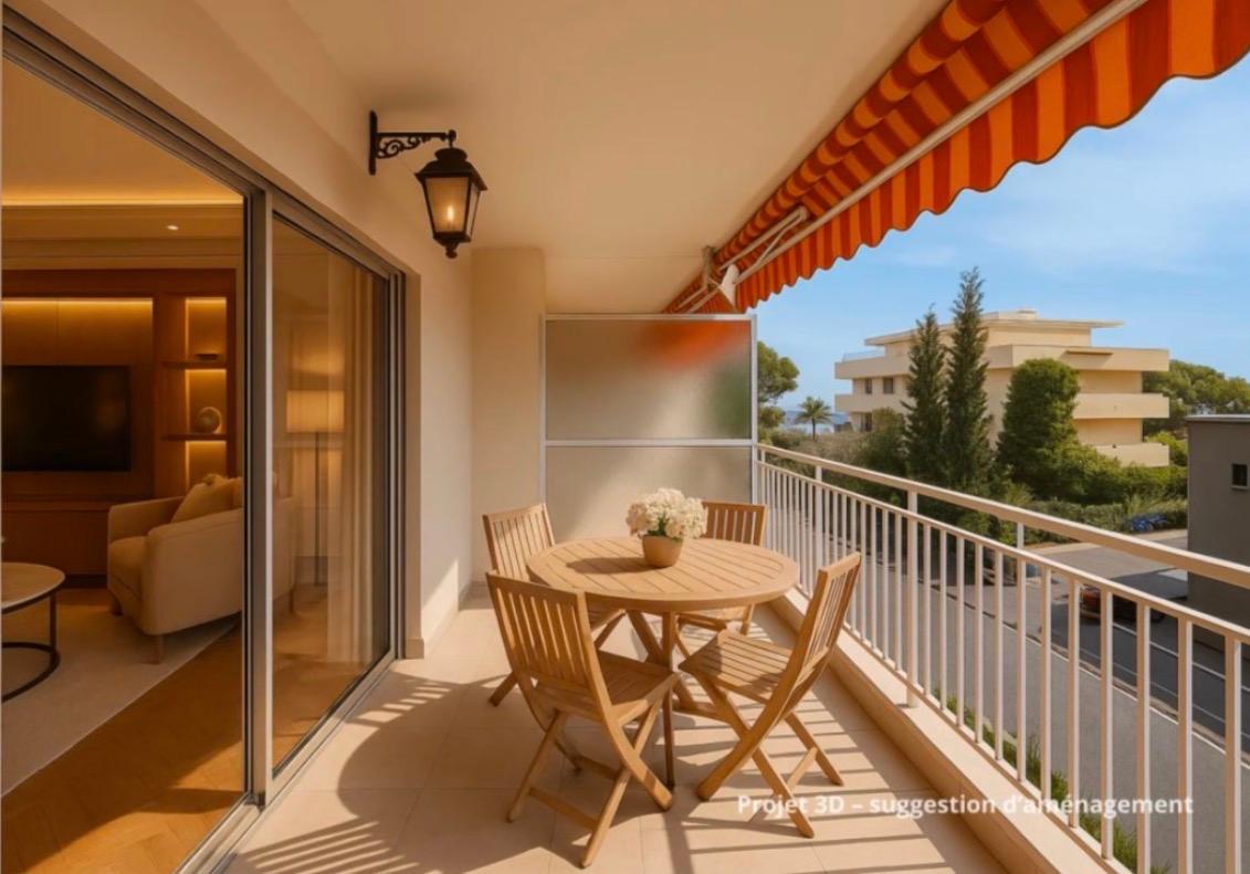 Appartement 3 pi&egrave;ces de 71<sup>m&sup2;</sup> &agrave; St laurent du var